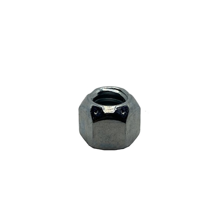 Stover Lock Nut, 9/16-18, Steel, Grade C, Zinc Plated